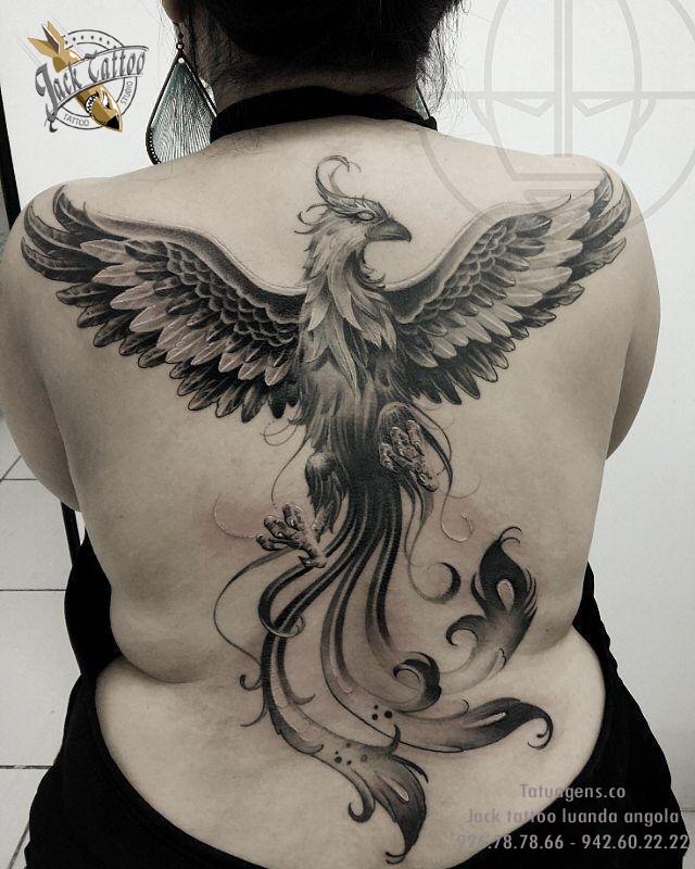  Tatuagens da fênix pássaro da mitologia grega 2020